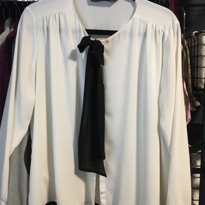 Zara Long sleeve blouse